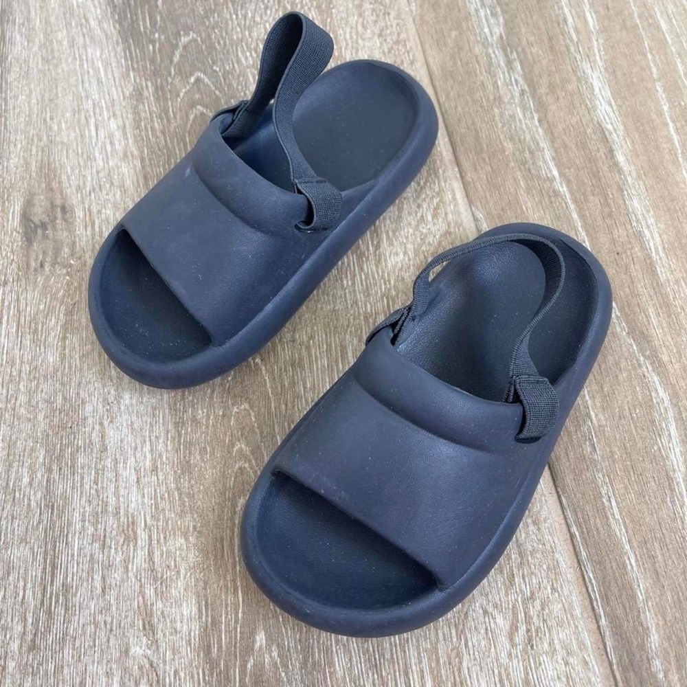 Zara Black Toddler Sport Sandals EU 22 / US 6